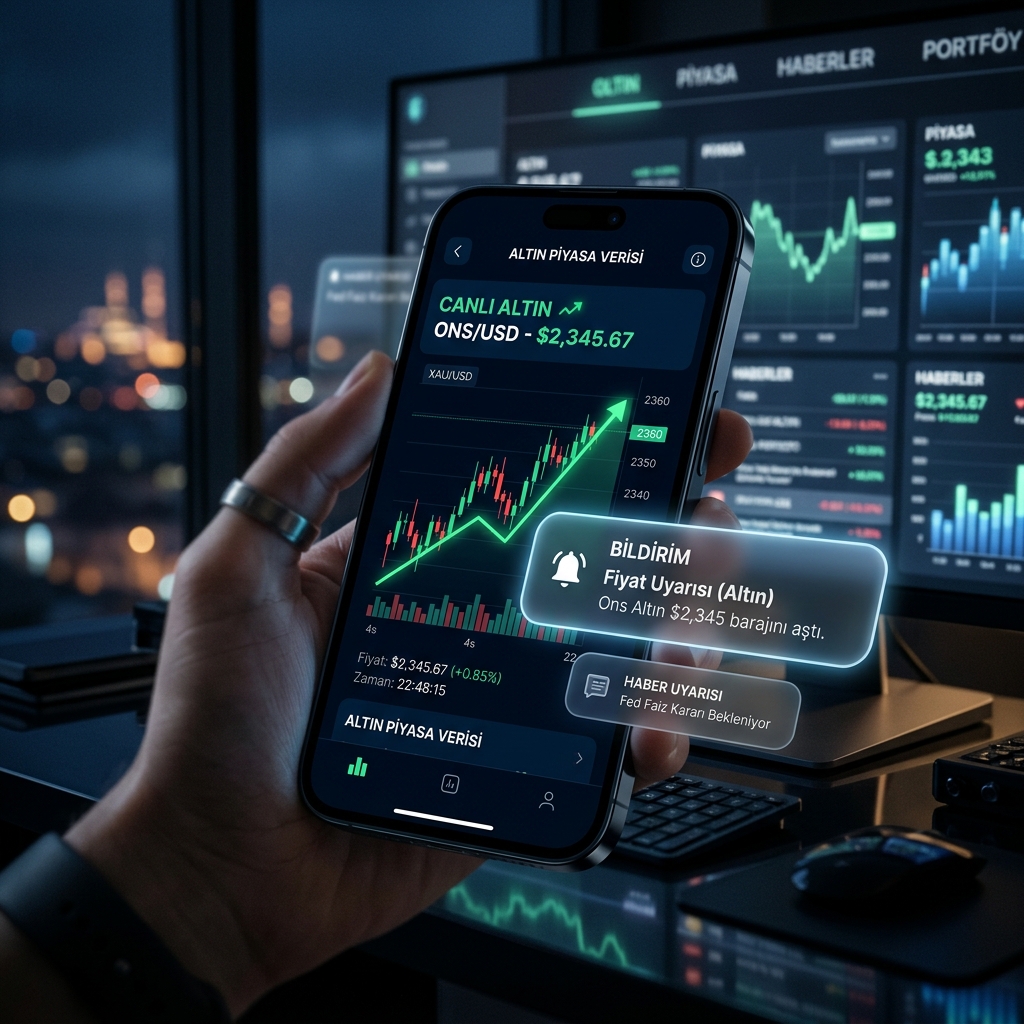 Live Gold Prices and Notifications